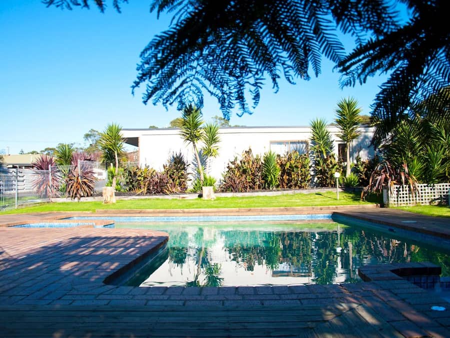 Alberca al aire libre