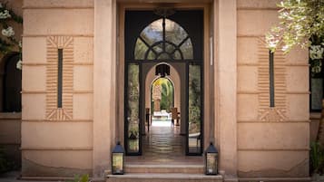 Entrée de l’hébergement