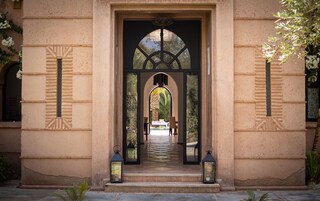 Entrada de la propiedad