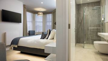 Luxury-Doppelzimmer | Bügeleisen/Bügelbrett, WLAN