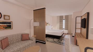 Premium bedding, in-room safe, desk, laptop workspace