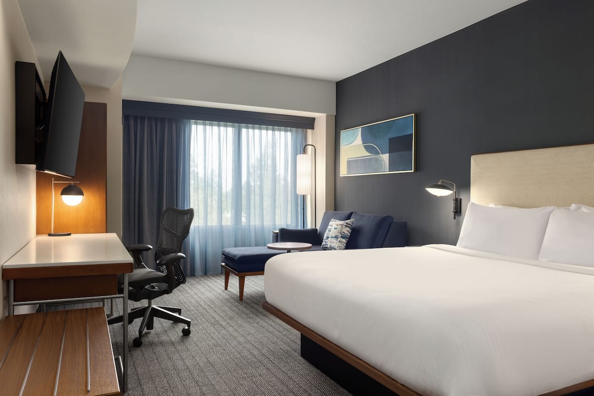Premium bedding, down duvets, pillow-top beds, in-room safe