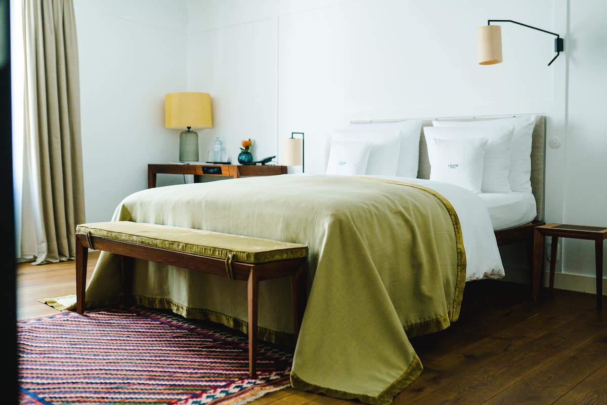 Superior kamer | Lakens van Egyptisch katoen, luxe beddengoed, een gratis minibar