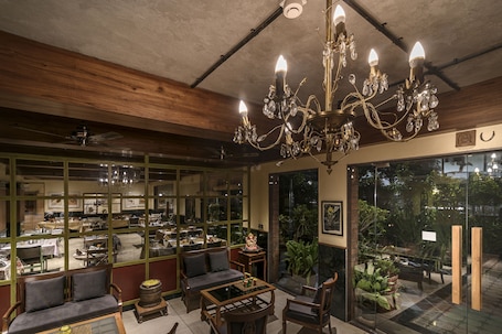 Zona de estar del vestíbulo