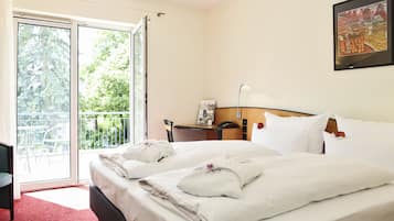 Comfort-Doppelzimmer, 1 Queen-Bett | 1 Schlafzimmer, Allergikerbettwaren, Zimmersafe, individuell dekoriert