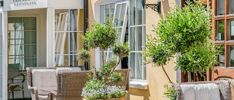 Voorkant van accommodatie