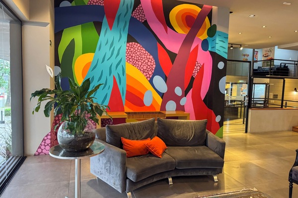 Lobby sitting area