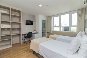 Premium Twin | 1 bedroom, desk, free WiFi, bed sheets