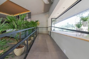 Handrails in hallways