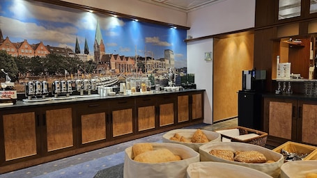 Daily buffet breakfast (EUR 13 per person)