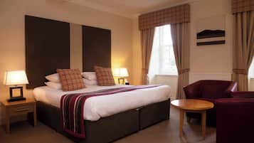 Executive Double or Twin Room | Egyptian cotton sheets, premium bedding, iron/ironing board, free WiFi