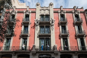 Fassade der Unterkunft