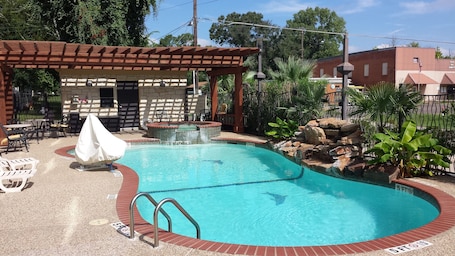 Seasonal outdoor pool