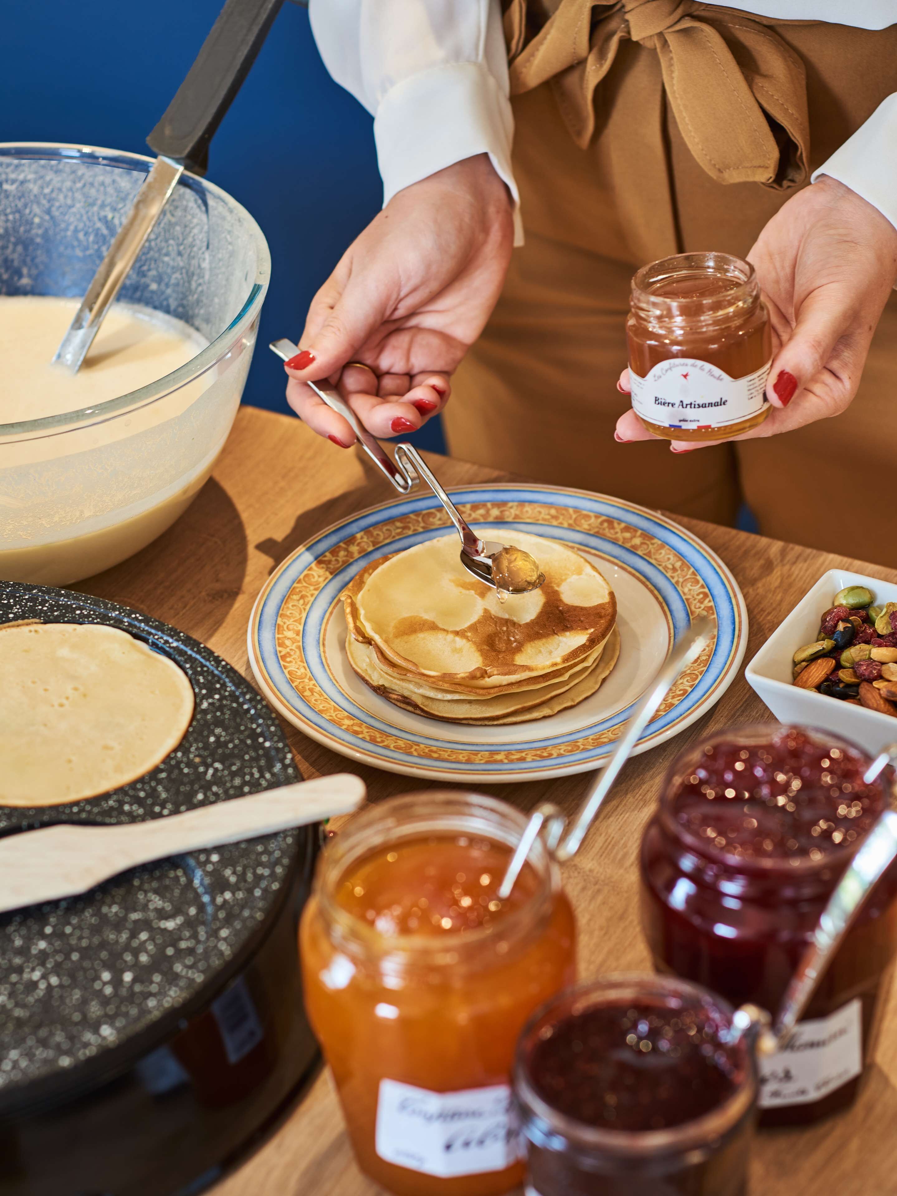 daily buffet breakfast (eur 14.90 per person)