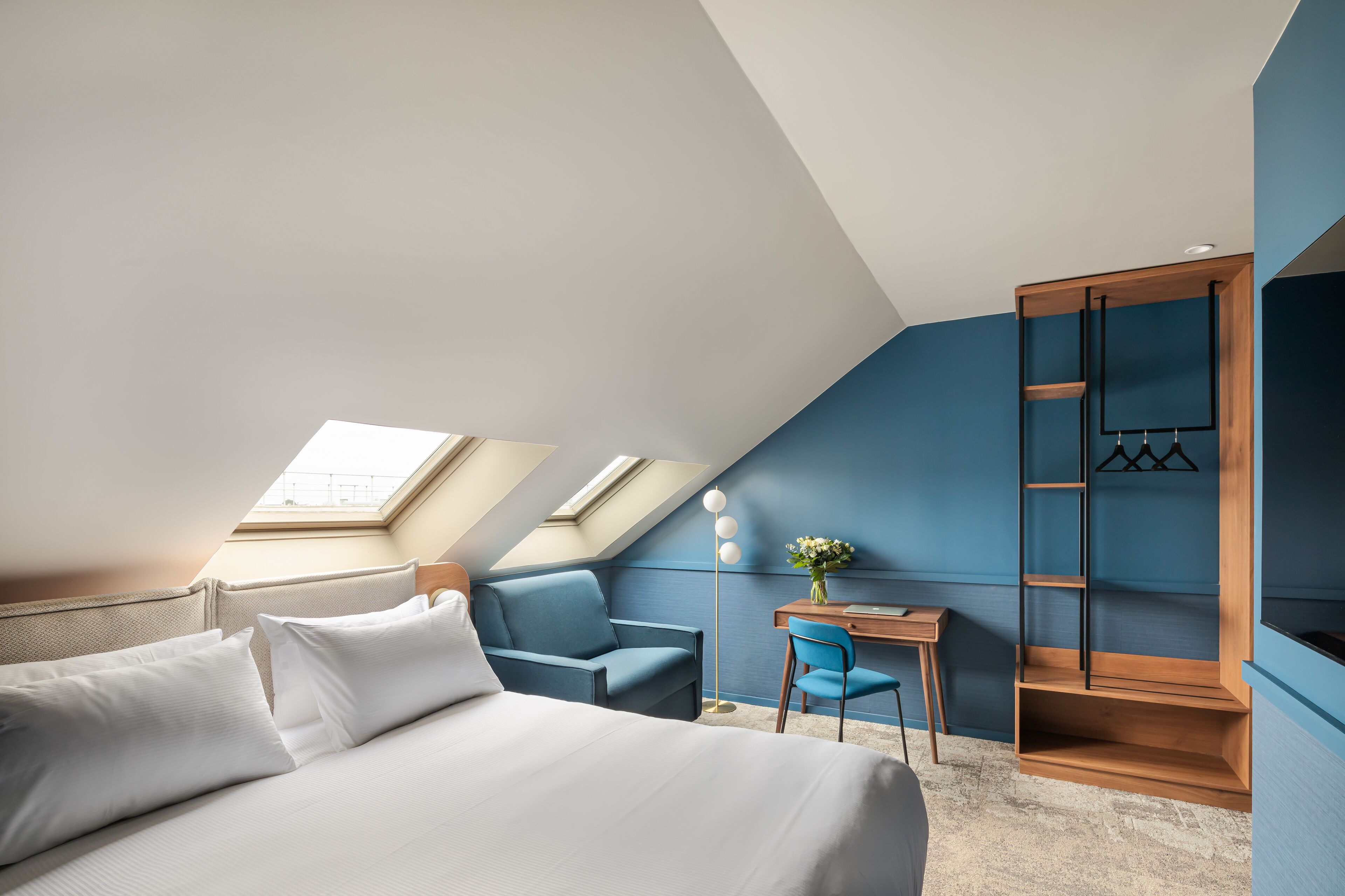 next generation, standard room, 1 double bed | pillow-top beds, individually decorated, individually furnished, desk