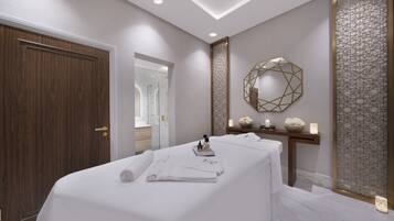 Sauna seca, sauna a vapor, banho turco/hammam, tratamentos corporais