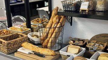 Daily buffet breakfast (EUR 12.50 per person)