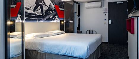 Premium bedding, minibar, in-room safe, desk