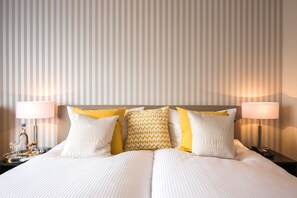 Quarto solteiro conforto, 1 quarto, para não fumantes, vista para o jardim | Roupas de cama premium, edredons de pluma