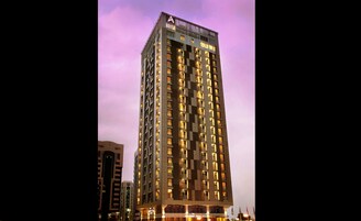 Front of property - evening/night