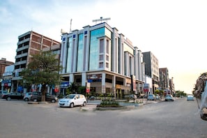 Façade de l’hébergement