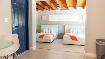 One Bedroom Double Queen Suite | 1 bedroom, Egyptian cotton sheets, premium bedding, iron/ironing board
