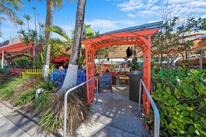 Lunch, dinner served; Mexican cuisine, al fresco dining  - Hollywood Beach Suites (Hollywood)