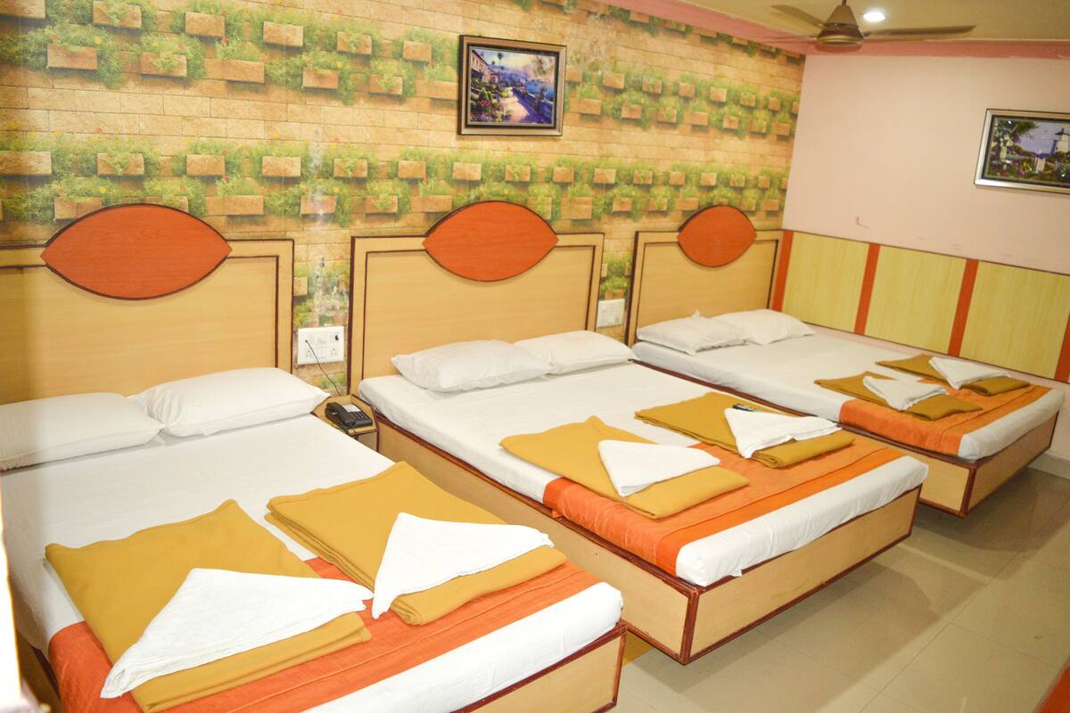 Six Beded A/C Room | Rollaway beds, free WiFi