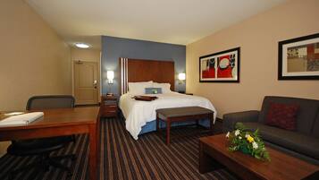 Down duvets, in-room safe, iron/ironing board, free cots/infant beds