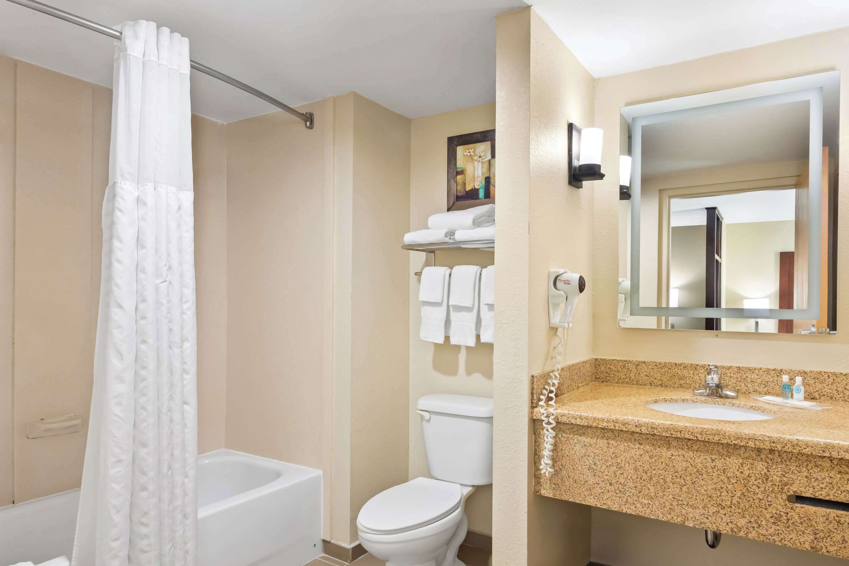 pillow-top beds, desk, iron/ironing board, free cots/infant beds