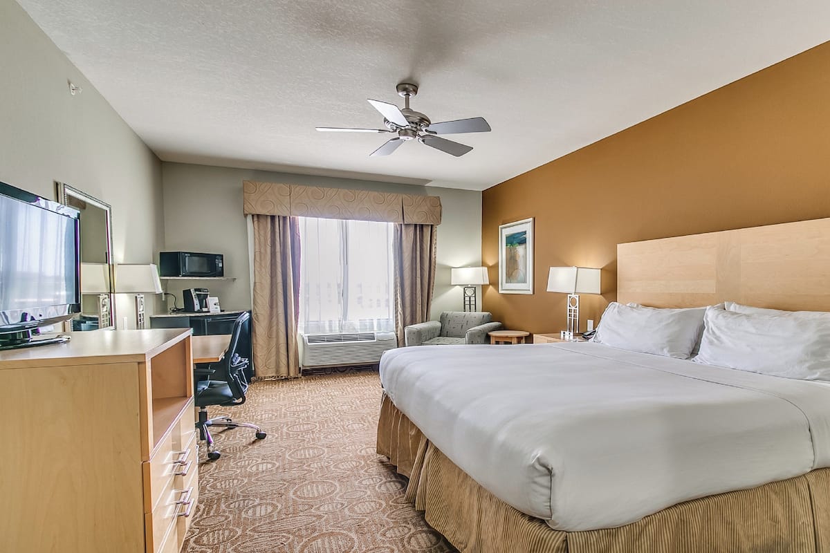 Standard Room, 1 King Bed (LEISURE) | Desk, blackout curtains, iron/ironing board, cots/infant beds