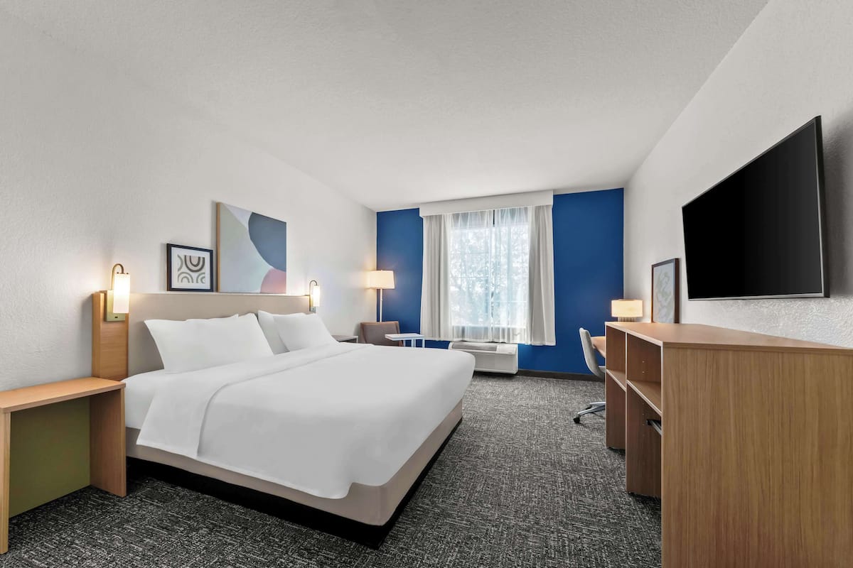 Hochwertige Bettwaren, Pillowtop-Betten, Schreibtisch