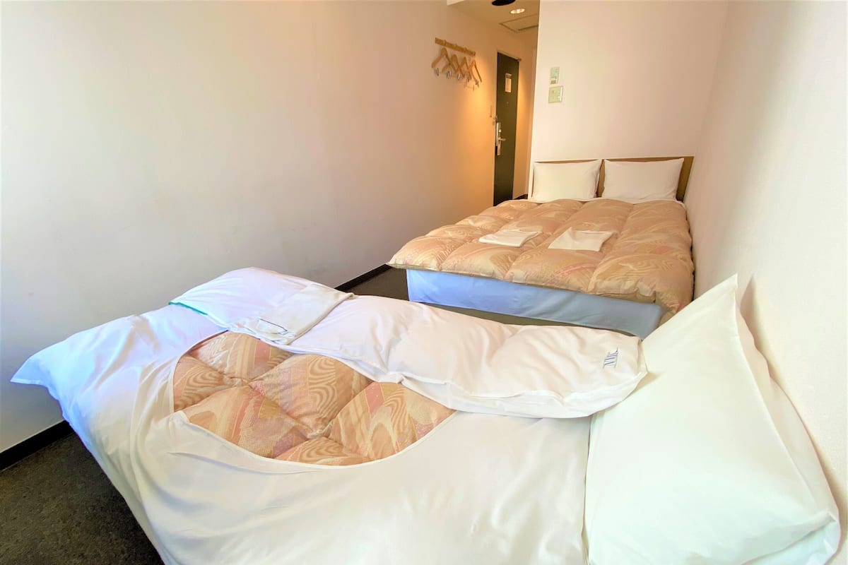 Dobbeltrom, ikke-røyk (1 Bed with Sofa bed) | Blendingsgardiner, lydisolert og strykejern/-brett