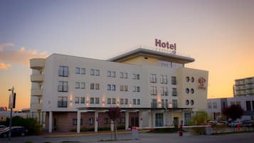 Façana frontal de l'allotjament