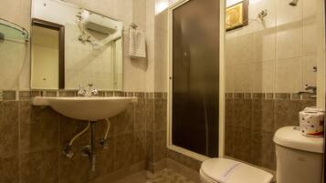 Chuveiro, produtos de toalete de grife