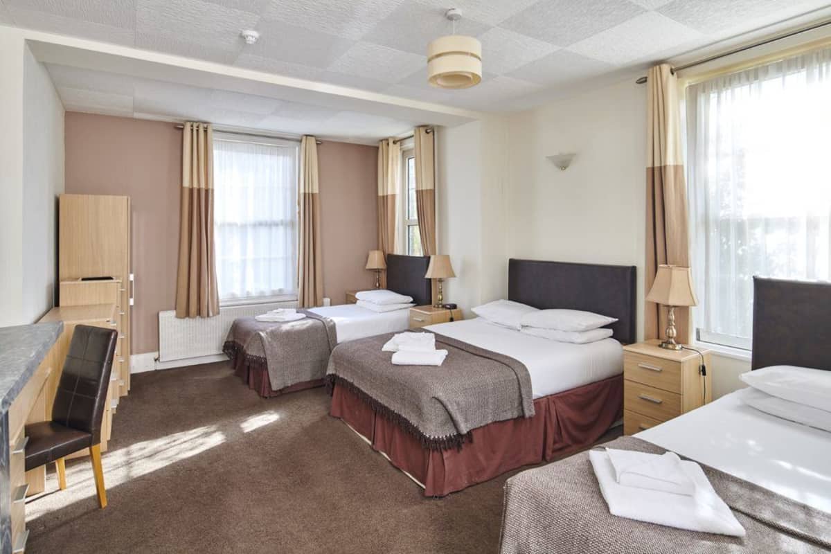 Family Quadruple Room (Large) | Hypo-allergenic bedding available, desk, iron/ironing board (on request)