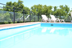 Seasonal outdoor pool