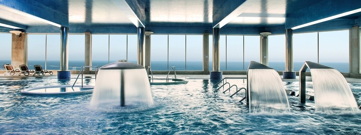 Phòng trị liệu đôi, phòng tắm hơi, bồn tắm thủy lực 