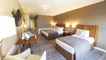 Premium bedding, individually decorated, individually furnished, desk