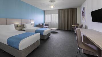 Desk, iron/ironing board, free cots/infant beds, rollaway beds