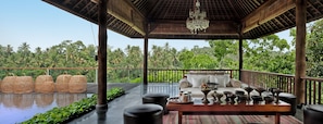 Lobby lounge - Komaneka at Bisma (Ubud)