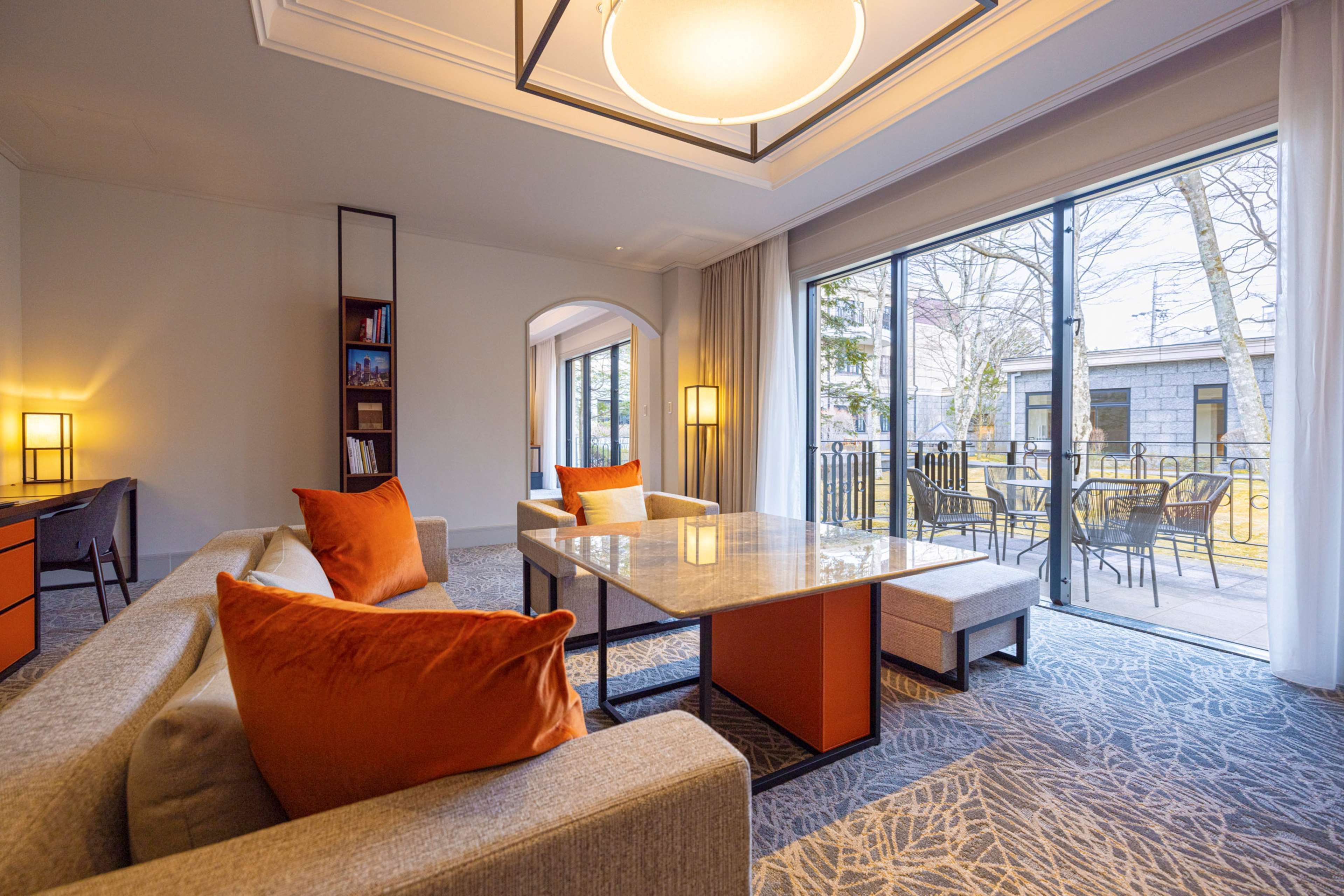 KIKYO Suite Room | Living area | LED TV