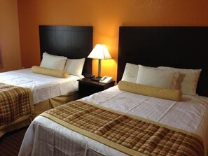 Standard Room, 2 Double Beds | Individually decorated, individually furnished, desk, blackout curtains - BLUE SKY INN Glens Falls-Saratoga-Lake George (South Glens Falls)