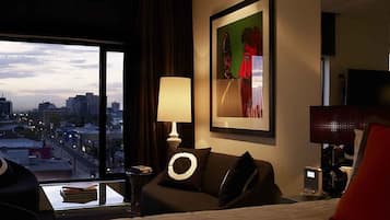Premium bedding, pillowtop beds, minibar, in-room safe