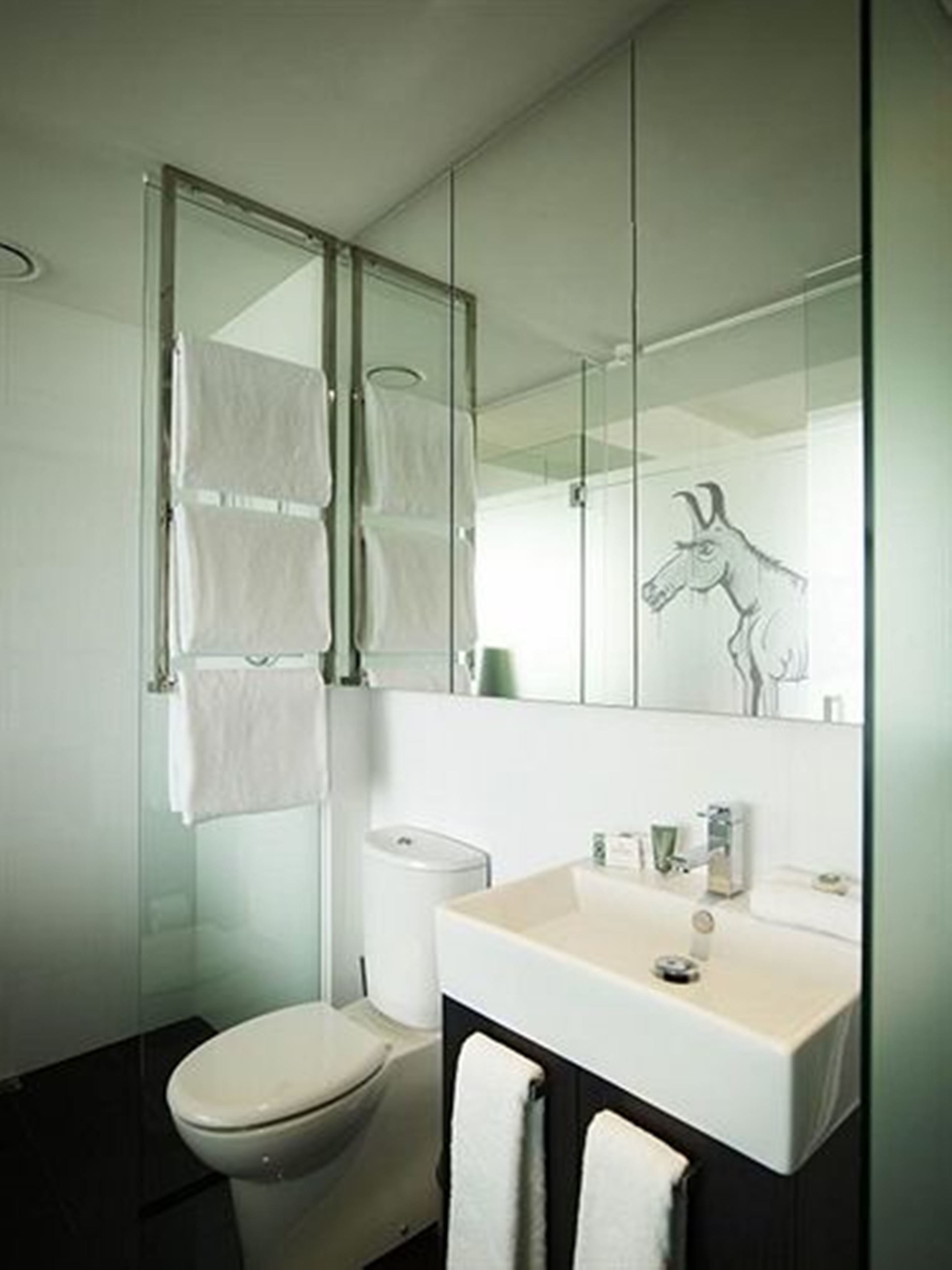 shower, free toiletries, hair dryer, bathrobes