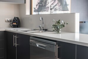Apartment, 3 Bedrooms, Terrace | Hypo-allergenic bedding, in-room safe, iron/ironing board - CASP74 Apartments (Barcelona)