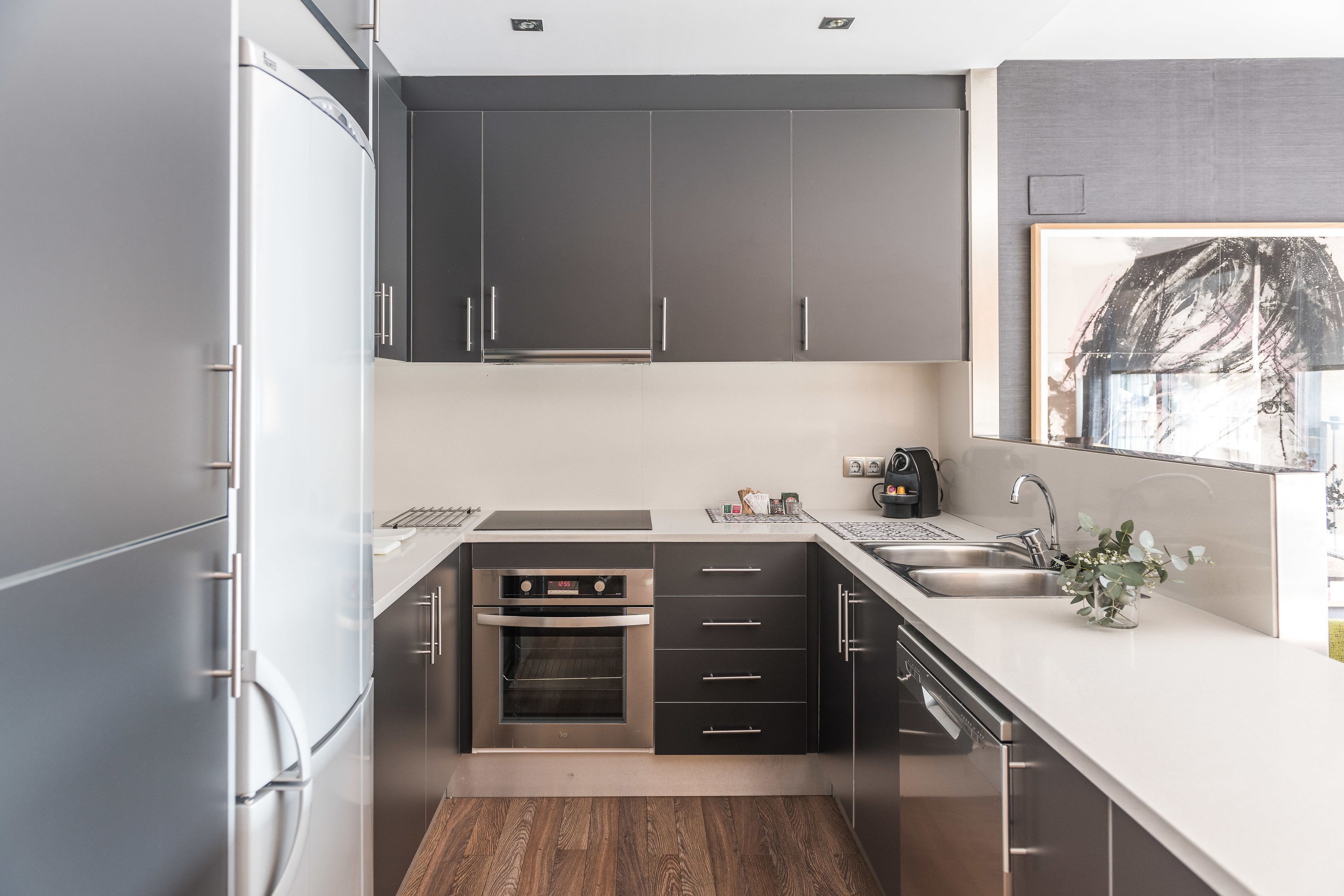 Lejlighed - 3 soveværelser - terrasse | Allergivenligt sengetøj, pengeskab på værelset, strygejern/strygebræt