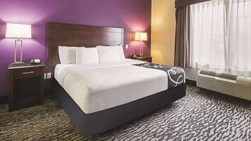 In-room safe, desk, iron/ironing board, free cribs/infant beds