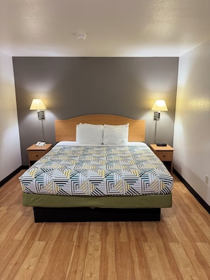 Free WiFi, bed sheets
