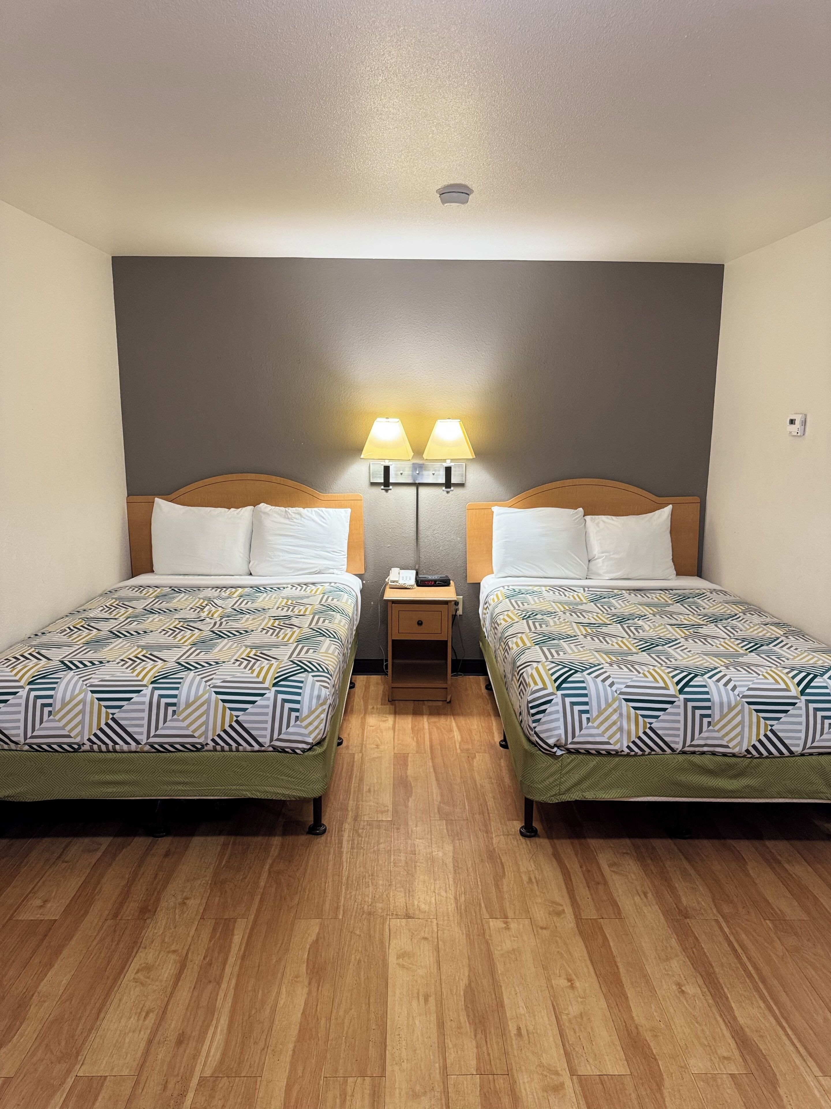 Free WiFi, bed sheets